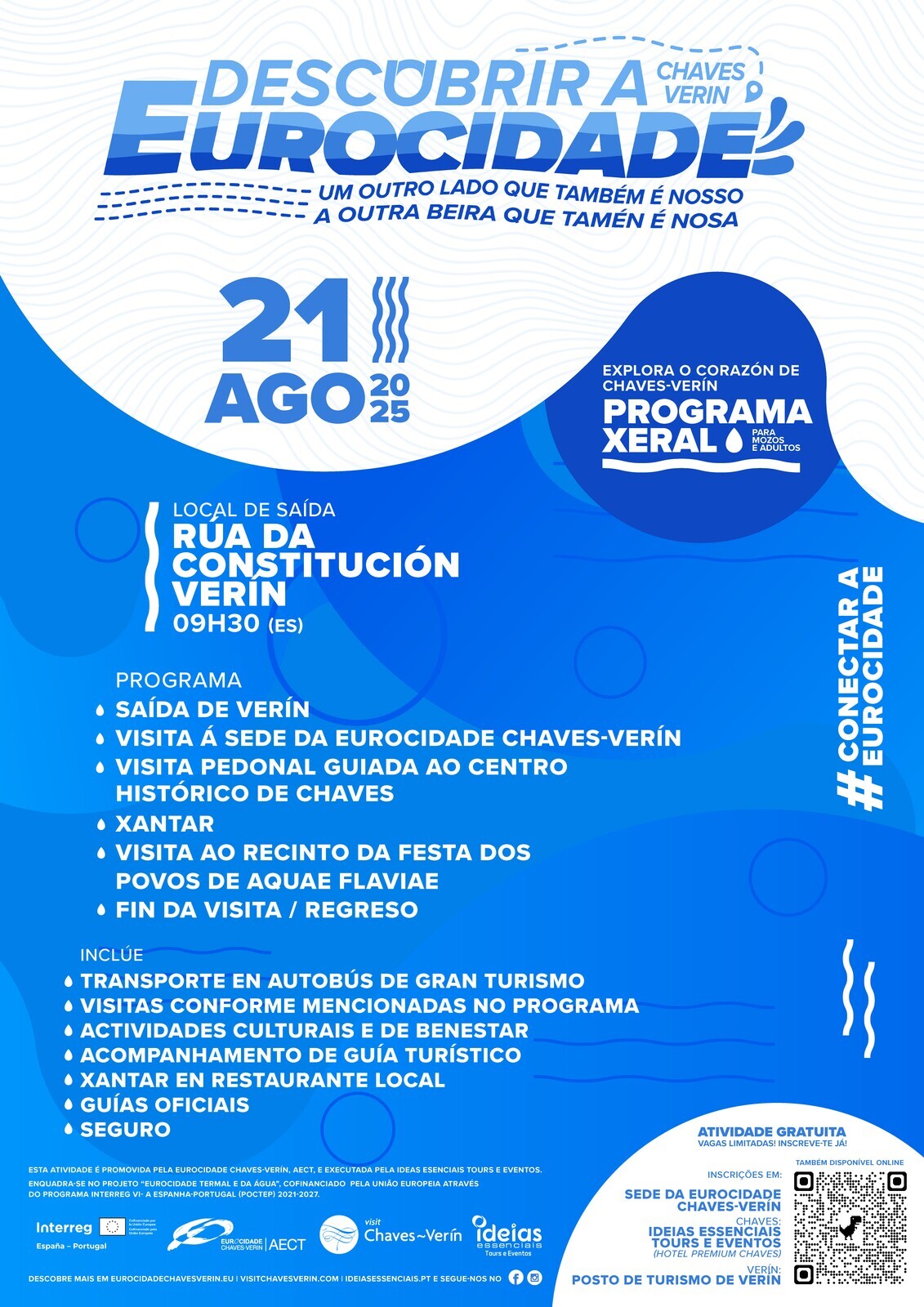  Ação social destinada à população de Verín decorre na “Festa dos Povos em Aquae Flaviae”